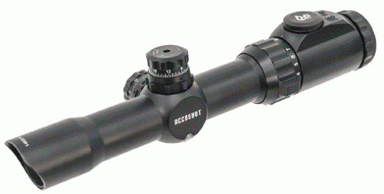 Оптический прицел LEAPERS Accushot T8 Tactical 1-8X28, 30mm, с подсветкой, сетка Mil-dot (SCP3-18IEMDQ)